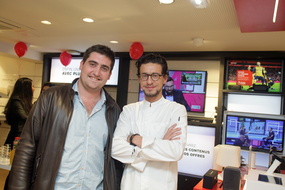 8.  Hugo Bossard et le chef Alexandre Serhouni  (Bistrot Berthet)