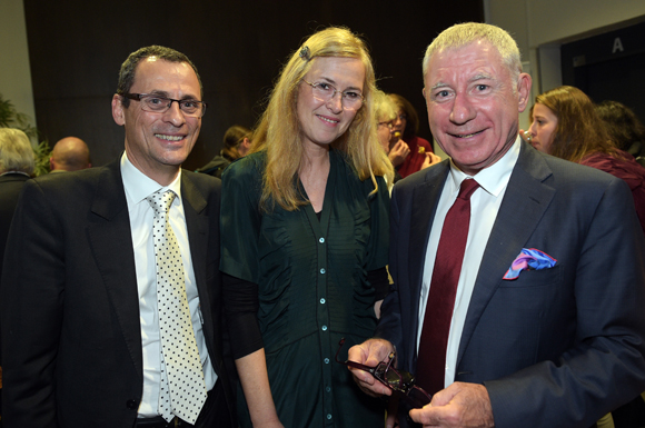 10. Jean-Pierre Roy (IDRAC), Anne Terret (Supdemod) et Denis de Bénazé, président de Supdemod