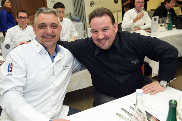 15. Frédéric Cote (Restaurant Le Colombier) et Christophe Paucod (Restaurant Lugdunum Tokyo)