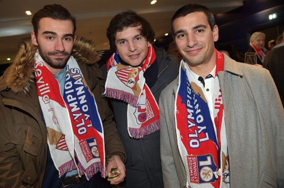 28. Julien Leynaud (Optical Center), Marc-Antoine Ginon (M comme Merchandising) et Yann Cucherat, adjoint aux sports