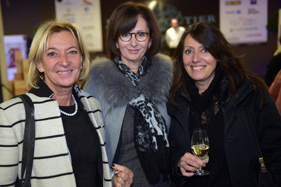 39. Marie-Odile Fondeur (SIRHA), Françoise Sibilia (Chez Moss) et Florence Guyot (Champagne Marguerite)