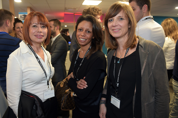 4. Aline Alphaizan (Aline Alphaizan conseil RH formation), Delphine Pade (Afec) et Géraldine Sorlin (Ecoris Lyon)