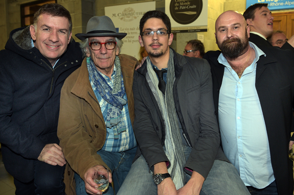 71. Nicolas Winckler (Lyon People), Albert Dray, son fils Raphaël et Laurent Morel (Café du Pond)