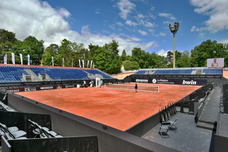 Open Parc 2017. Le montage du court central de A à Z