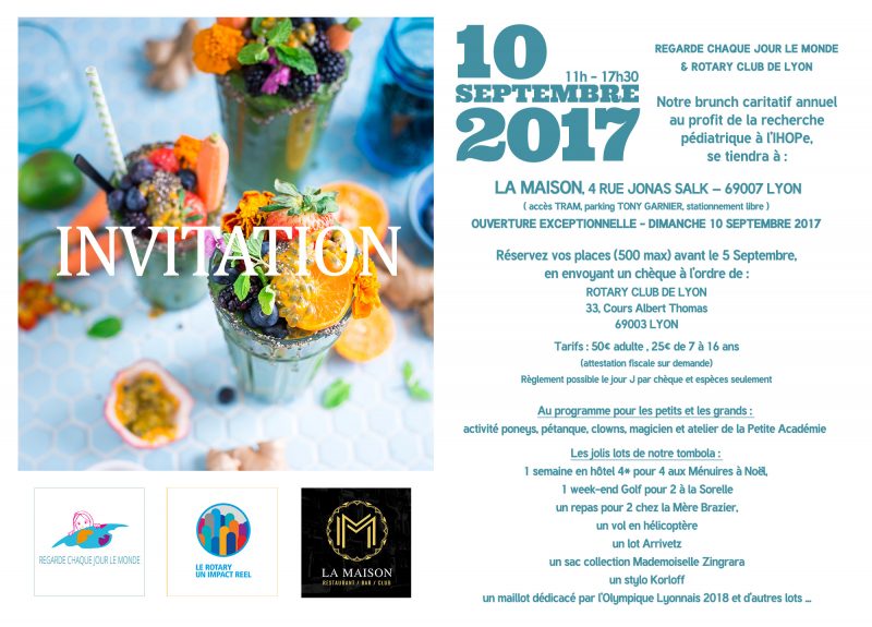 La Maison accueille le traditionnel brunch caritatif du Rotary Club