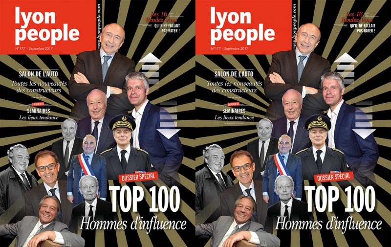 Lyon People septembre 2017. Le Top 100 des hommes d’influence