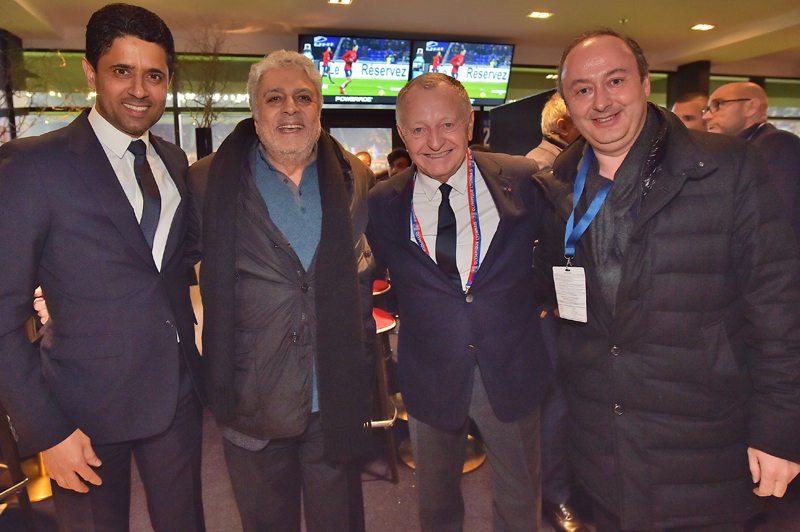 Les tribunes VIP d’OL 2 – PSG 1. L’OL cuisine l’ogre parisien