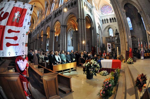 Enterrement de Paul Bocuse. La cathédrale Saint Jean comme une évidence