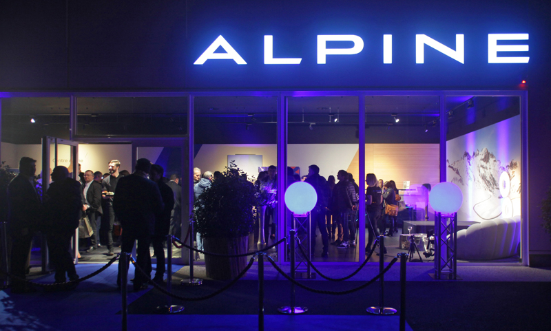 SETREAL baptise la concession Alpine