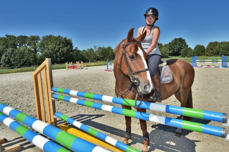 Laurane Guilloteau. Le pied à l’étrier