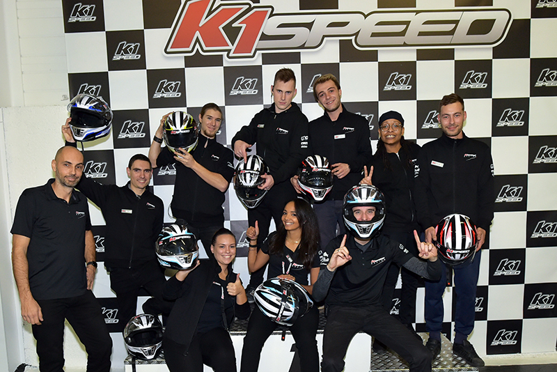 Inauguration de K1 Speed. L’élite du karting électrique fonce sur Genas