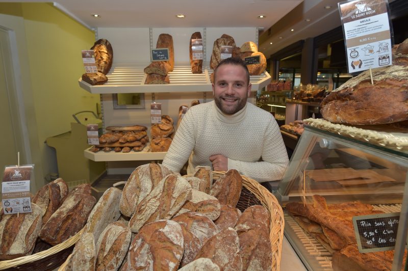 Halles de Lyon. Le Pain du Gone de Quentin Sany