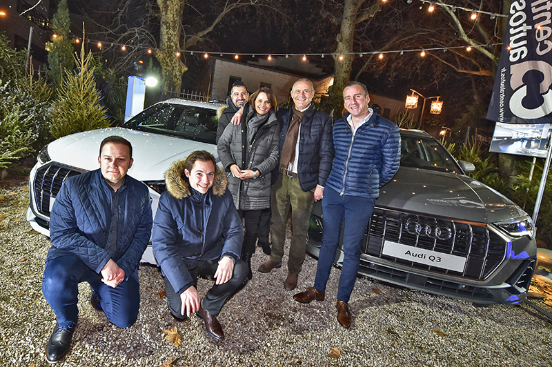 Audi Q3. Le sens de la fête à la Megève Winter Party