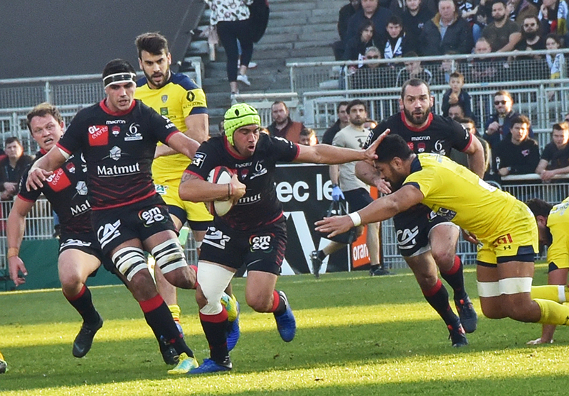 LOU Rugby – Clermont. Les Lyonnais sur le podium !