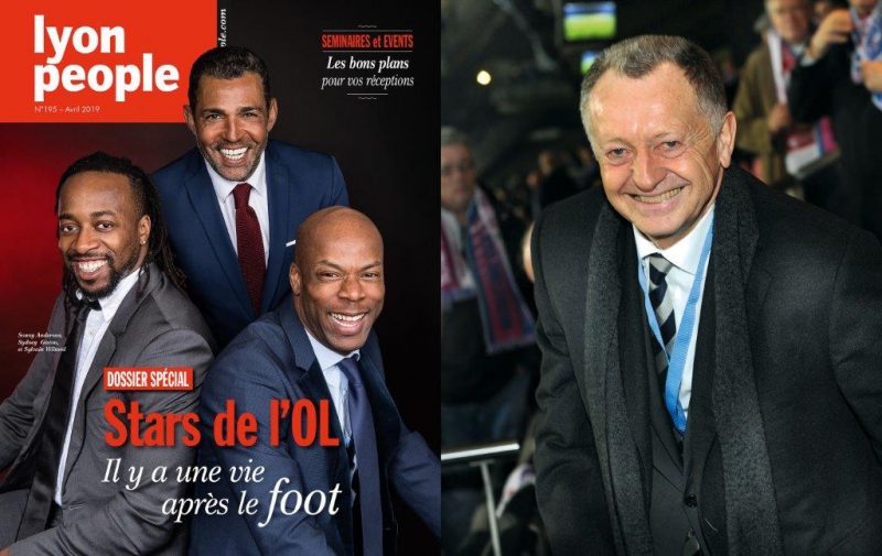 Les anciennes stars de l’OL en couverture de Lyon People