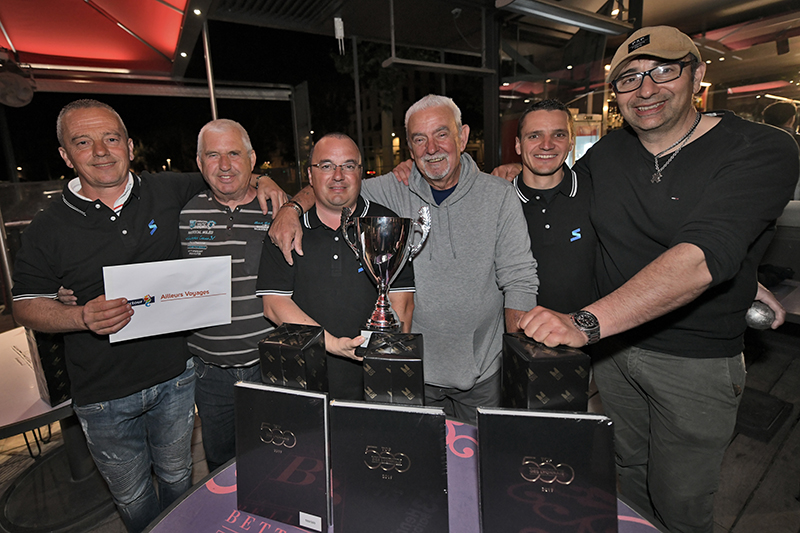 Trophée de pétanque Top 500 des Lyonnais. Serfim, la triplette gagnante !