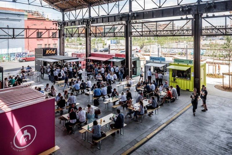 Lyon Confluence. La « Halle à manger » Heat s’installe au H7