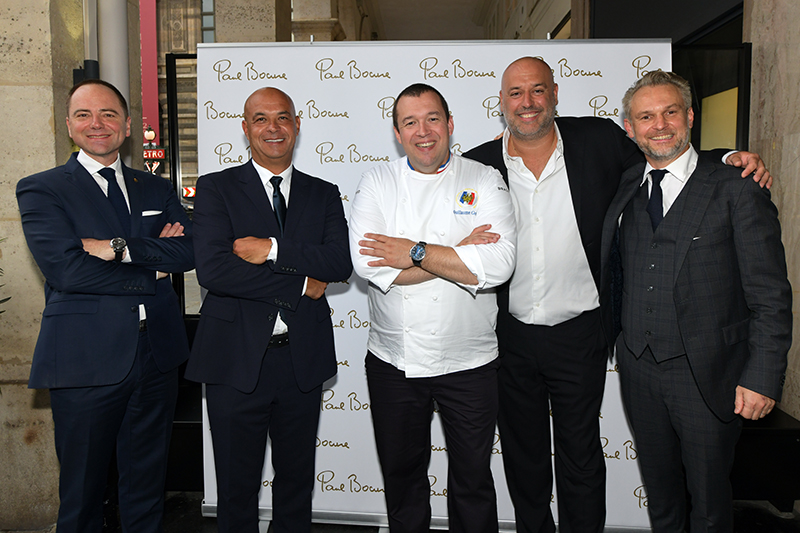 Inauguration de la Brasserie du Louvre. Bocuse in Paris