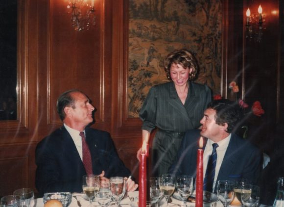1988 chez la Mère Guy avec Jacqueline Roucou en avril - Lyonpeople.com