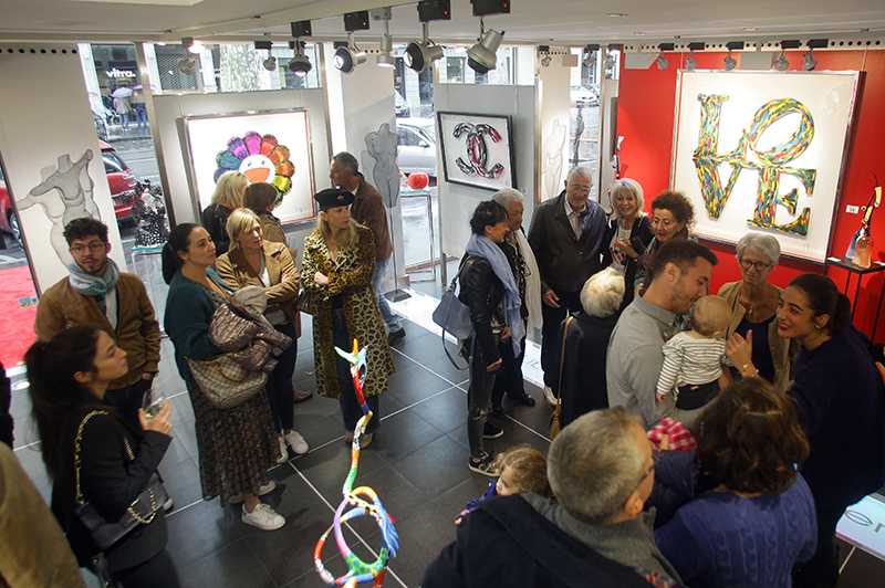 Galerie Nuances et Lumière. Vernissage de l’artiste Plum