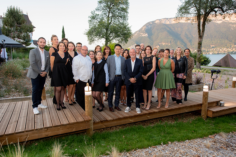 Lac d’Annecy. Inauguration du Black Bass Hôtel