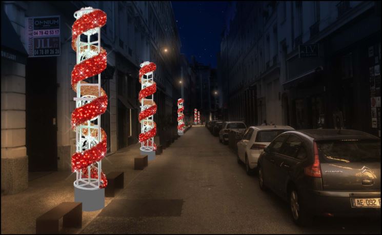 Carré Nord Presqu’Ile. Le Père Noël illumine le centre-ville