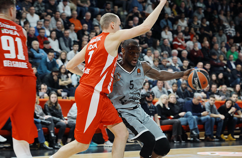 Les tribunes VIP de LDLC ASVEL – Etoile Rouge de Belgrade