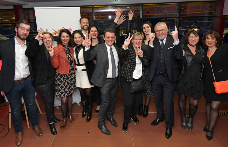 Vœux 2020 du MEDEF Lyon Rhône. Laurent Fiard soutient les réformes
