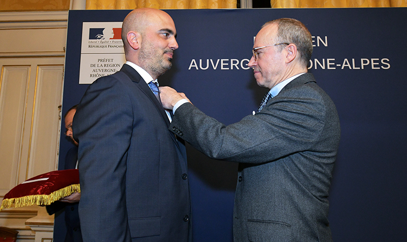 Thomas San Marco. Chevalier de l’Ordre national du Mérite