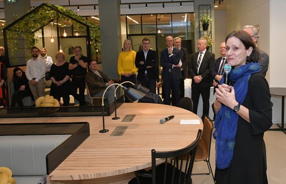 Agence Lyon Bât d’Argent. La Banque Rhône-Alpes « l’a rêvée