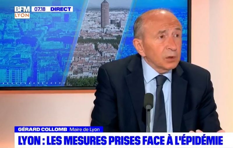 Coronavirus Lyon. Gérard Collomb écarte l’idée d’un couvre-feu