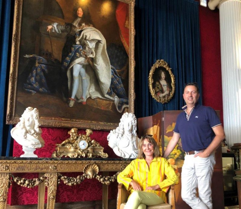 Negresco. La magnifique restauration du tableau de Louis XIV est l’œuvre d’un Lyonnais