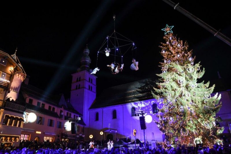 Megève 2020. L’illumination du sapin reportée