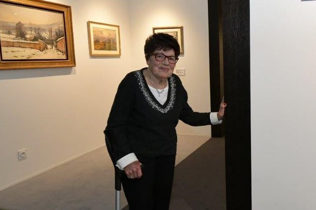 Décès à Lyon. La dernière toile de Jeannine Gay-Villon
