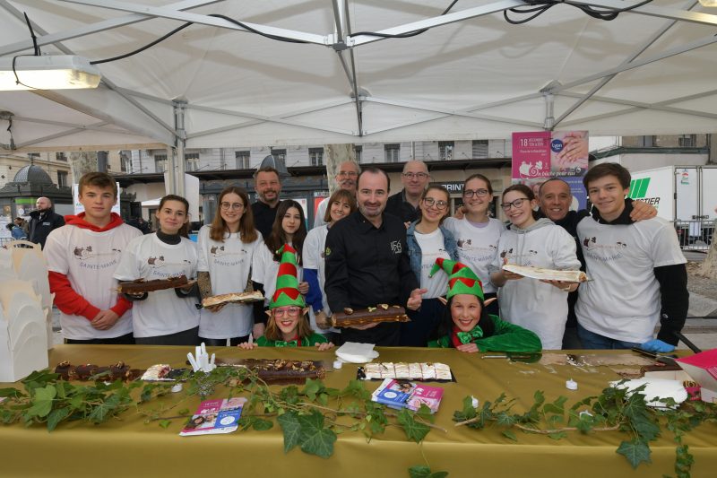 Lyon : « On bûche pour eux », l’évènement caritatif et gourmand du chef Fabrice Bonnot