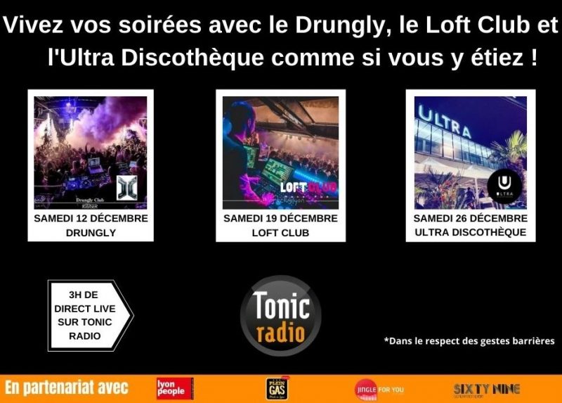 Discothèques en danger. Sur Tonic Radio, le monde de la nuit retrouve la lumière