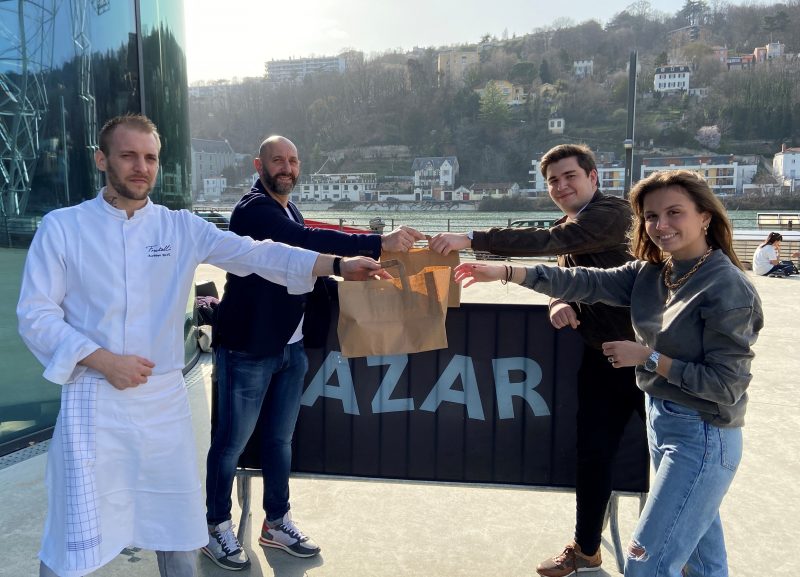 Lyon. Pour les étudiants, le Azar Club et la Mairie du 6e mettent la main au panier