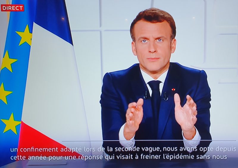 Covid19. Emmanuel Macron jongle entre fermetures et promesses de réouverture
