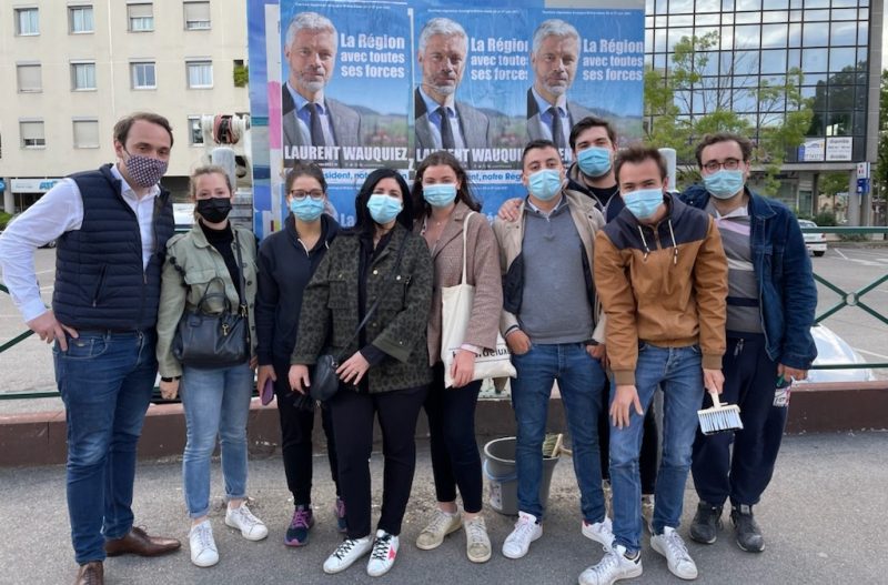 Élections régionales. 30 jeunes élus apportent leur soutien à Laurent Wauquiez