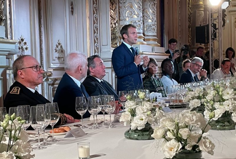Lyon. La crème de la gastronomie française au dîner des grands chefs avec Emmanuel Macron