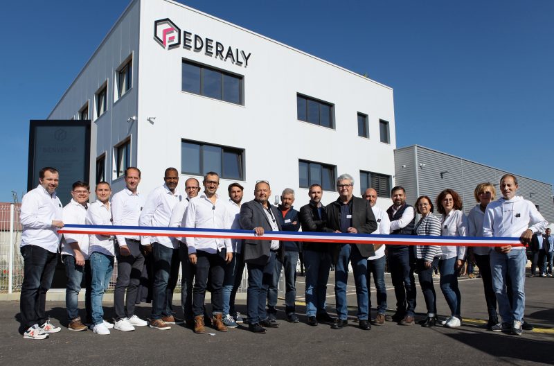 Inauguration. Federaly fait le siège de Chaponnay