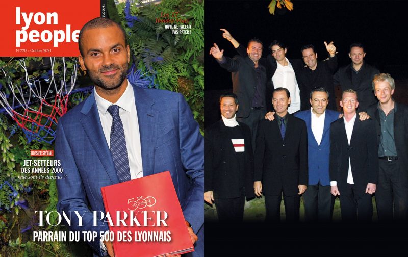 Tony Parker et les jet-setteurs boomers en couverture du nouveau Lyon People