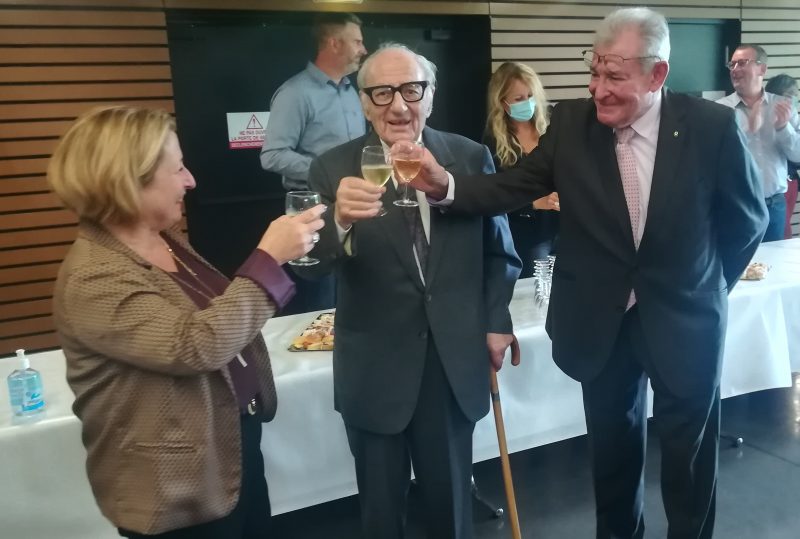 Cailloux-sur-Fontaines. Inauguration de la Médiathèque Jean Fusaro
