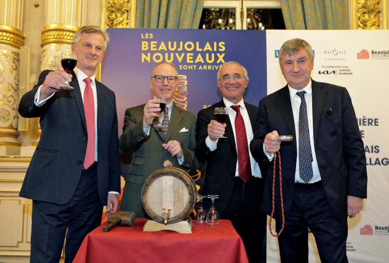 Lyon. Le lancement du Beaujolais Nouveau à l’Hôtel du Département