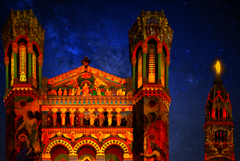 Lyon. Feu d’artifices de lumières à Fourvière pendant un mois !