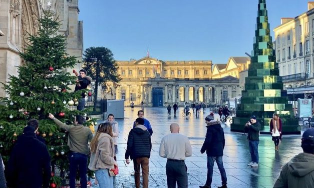 A Lyon, comme dans toutes les villes écolos, Noël, ça sent le sapin !
