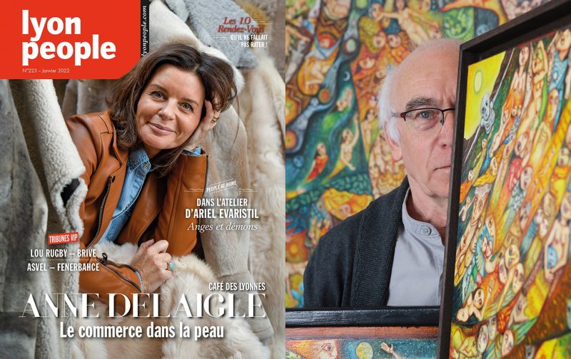 Magazine. Anne Delaigle et Ariel en vedette du nouveau Lyon People