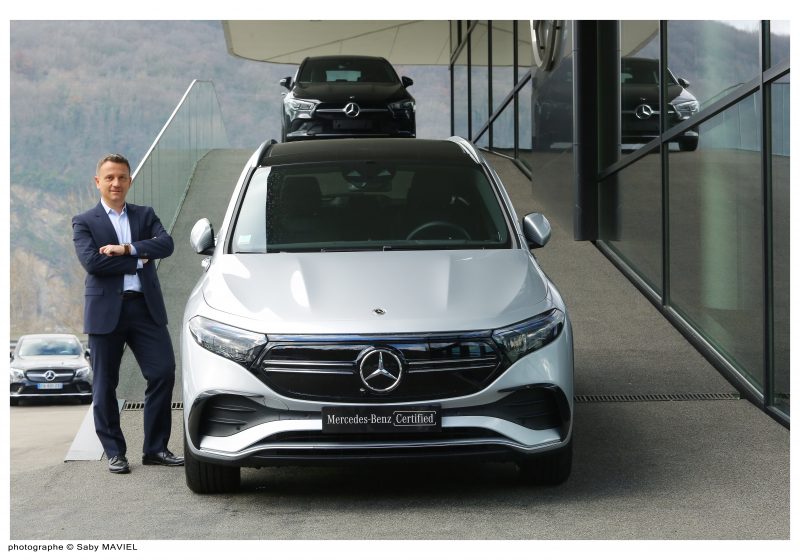 Mercedes. Christophe Bragard, des étoiles plein les yeux