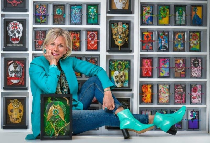 Frédérique de Mortain. Ses Autels particuliers, stars du salon Mirabilia