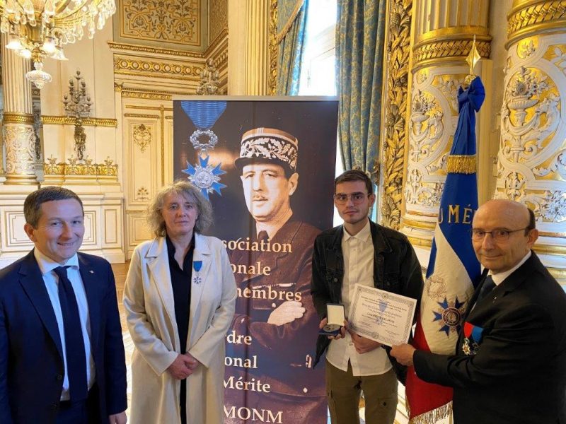 Ordre National du Mérite. Prix Départemental du civisme 69